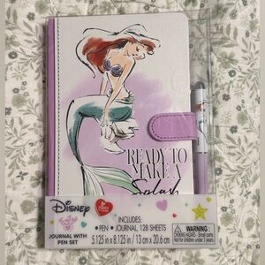 Disney The Little Mermaid Journal with Pen Set